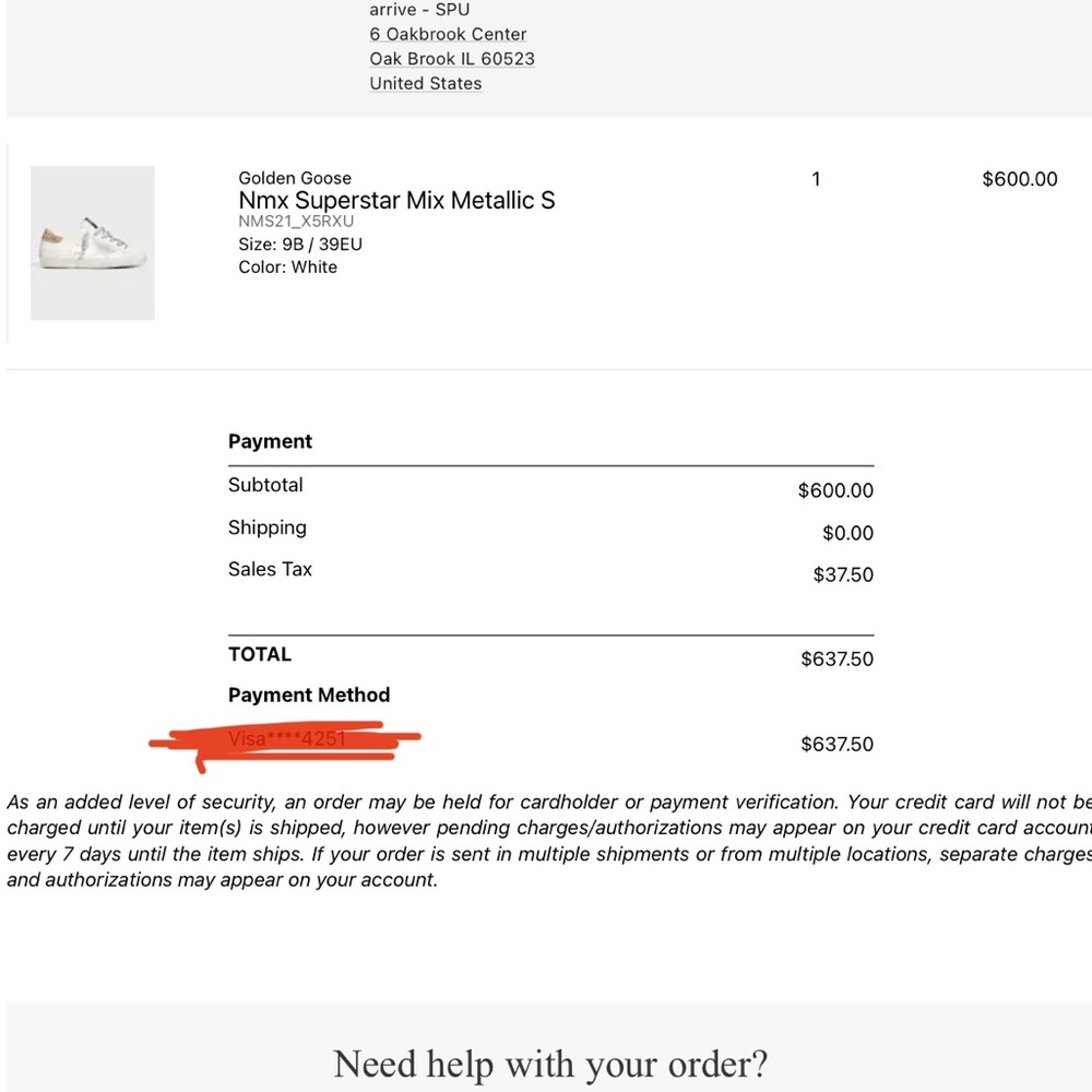 Golden Goose White and Silver Superstar Sneakers size 39 - Picture 6 of 9